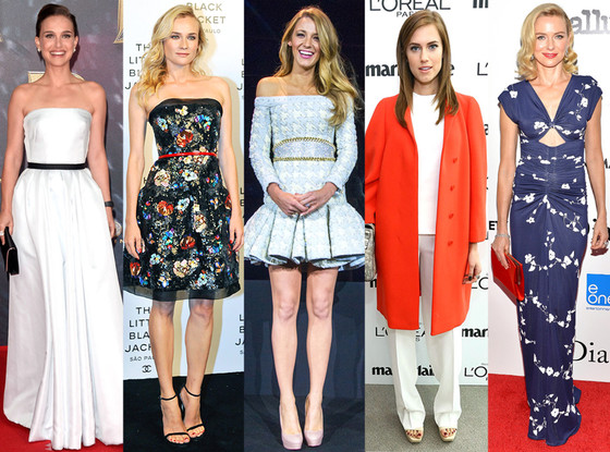 Natalie Portman, Diane Kruger, Blake Lively, Allison Williams, Naomi Watts Natalie Portman, Diane Kruger, Blake Lively, Allison Williams, Naomi Watts